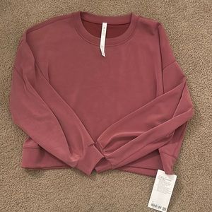 Perfectly oversized cropped crew *softstreme